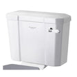 Bayswater Fitzroy Close Coupled Cistern with Ceramic Lever and Fittings - White - BAYC015