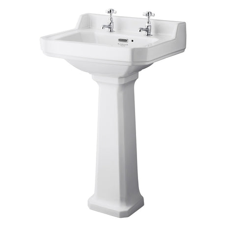 Bayswater Fitzroy Comfort Height Full Pedestal - White - BAYC009
