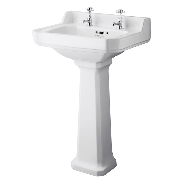 Bayswater Fitzroy Comfort Height Full Pedestal - White - BAYC009