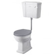 Bayswater Fitzroy Comfort Height High / Low Level Toilet Pan ONLY - White - BAYC019