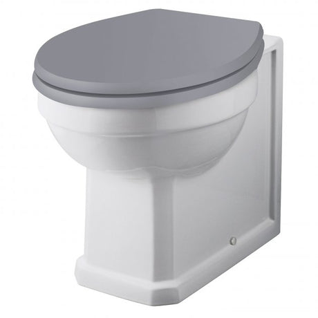 Bayswater Fitzroy Back to Wall Toilet Pan 360mm - White - BAYC021