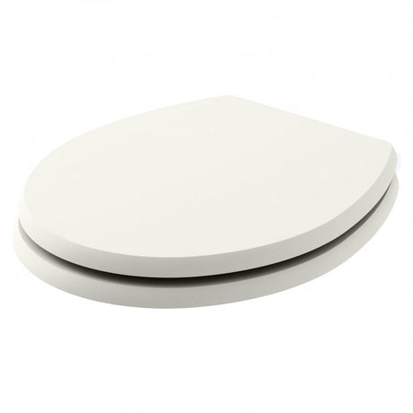 Bayswater Fitzroy Wood Soft Close Toilet Seat and Cover - Pointing White - BAYF150