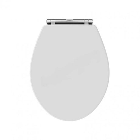 Bayswater Fitzroy Wood Soft Close Toilet Seat and Cover - White - BAYF167