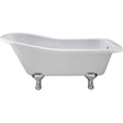 Bayswater Pembridge Freestanding Slipper Bath 1500mm x 740mm - White - BAYB104