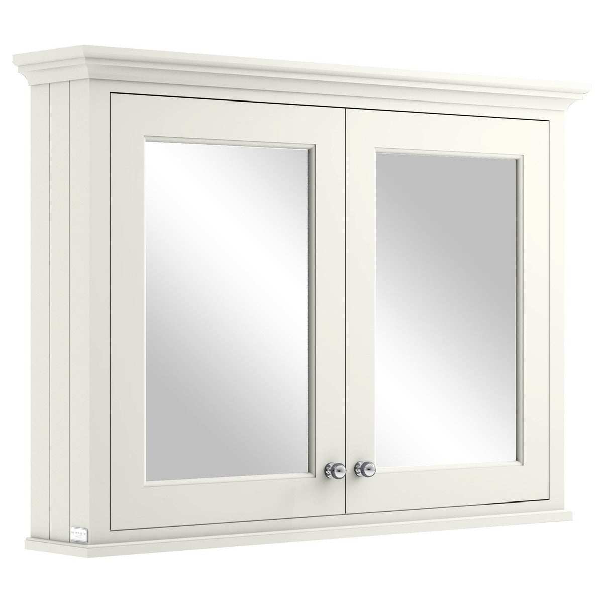 Bayswater Bathroom Cabinet 750mm High x 1050mm Wide - Pointing White - BAYF133