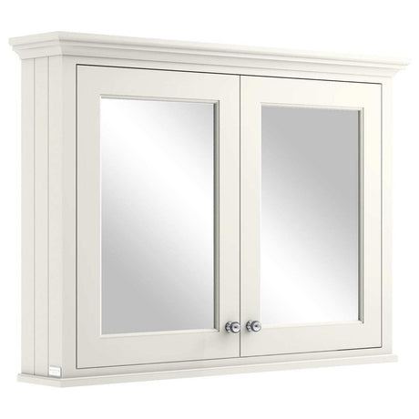 Bayswater Bathroom Cabinet 750mm High x 1050mm Wide - Pointing White - BAYF133