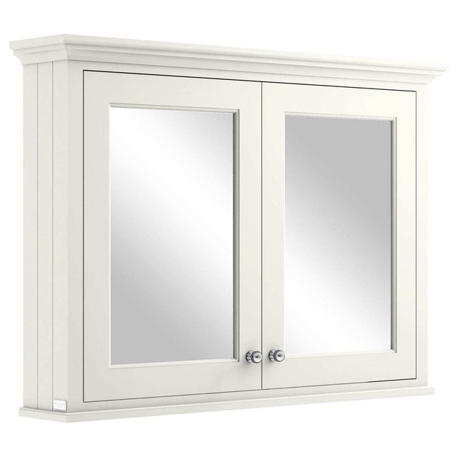 Bayswater Bathroom Cabinet 750mm High x 1050mm Wide - Pointing White - BAYF133