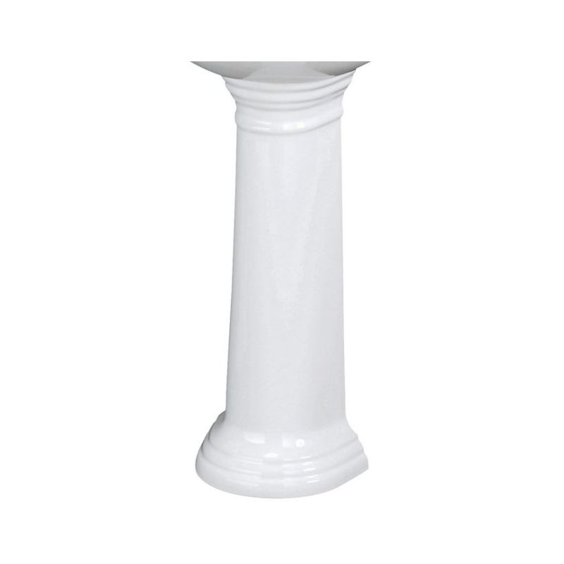Bayswater Porchester Full Pedestal - White - BAYC102