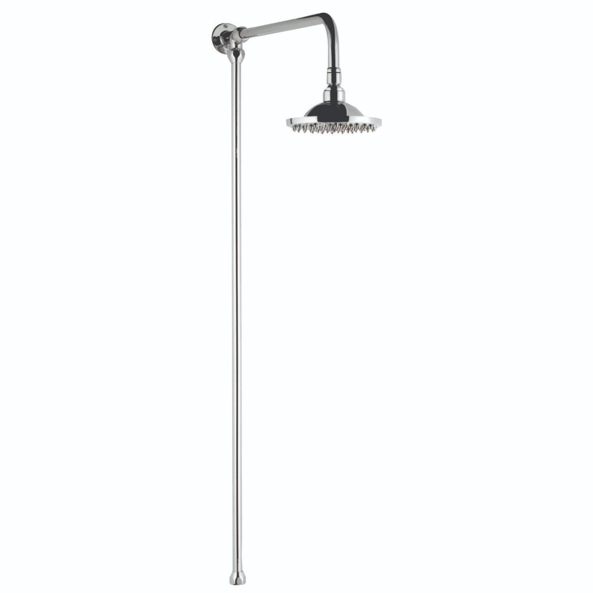 Bayswater Standard Shower Kit with Rigid Riser and Fixed Head - Chrome - BAYS205