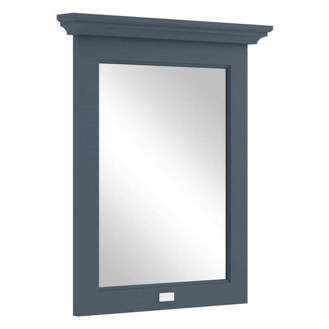 Bayswater Bathroom Mirror 700mm High x 600mm Wide - Stiffkey Blue - BAYF123