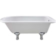 Bayswater Sutherland Single Ended Freestanding Bath 1690mm x 750mm - White - BAYB103