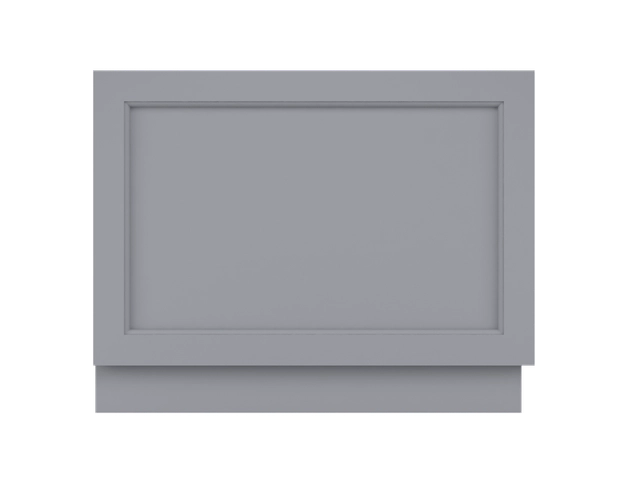 Bayswater Bath End Panel 750mm x 480mm - Matt Black - BAYF443 - TAP 'N' SHOWER