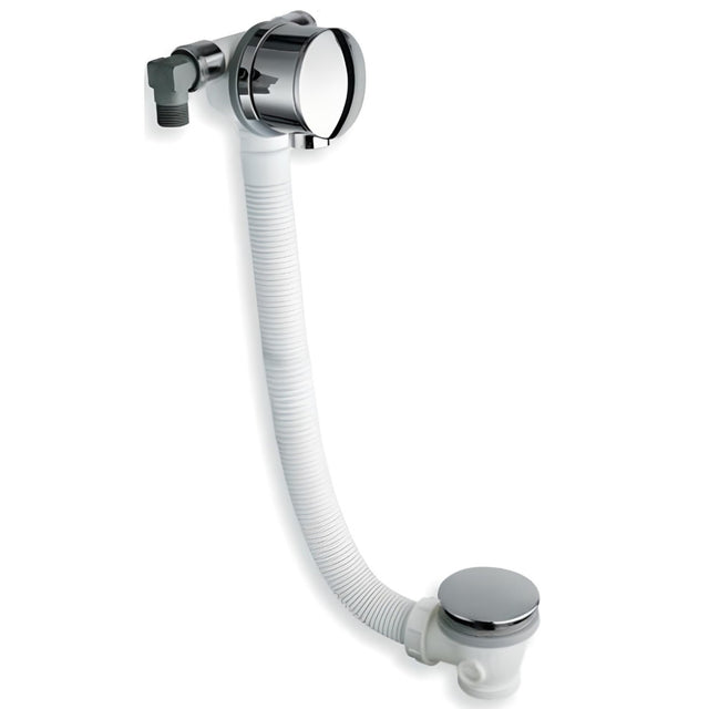 Bayswater Concealed Bath Waste and Overflow Filler - Chrome - BAYW020