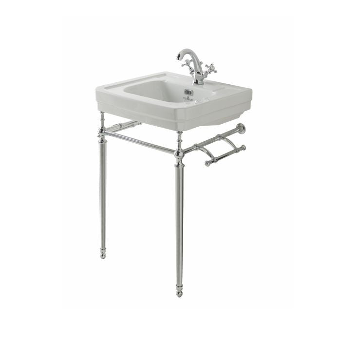 Bayswater Victrion Optional Towel Rail Pipe Extensions For Ornate Basin Stand - Chrome - VCOBS220