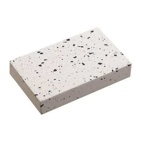 Britton Shoreditch Minerva Ice Blue durable non-porous bathroom worktop with speckled pattern