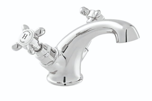 Vado Axbridge Mono Basin Mixer Tap Smooth Body With No Waste - Polished Chrome - BC-AXB-100/SB-CP