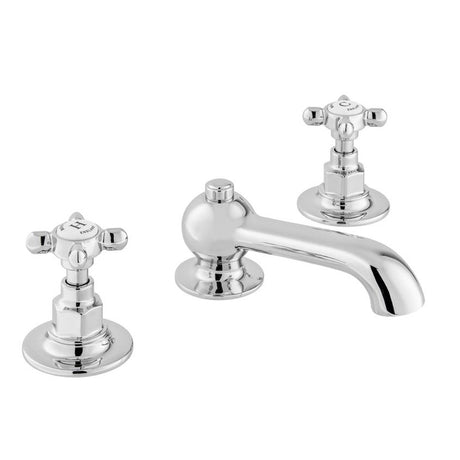 Vado Axbridge Basin Mixer Tap with A Pop Up Basin Waste - Chrome - BC-AXB-101-CP