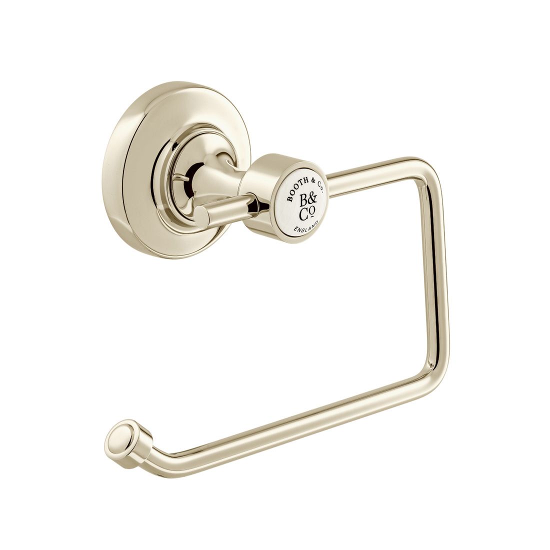 Vado Axbridge Toilet Roll Holder - Bright Nickel - BC-AXB-180-BN