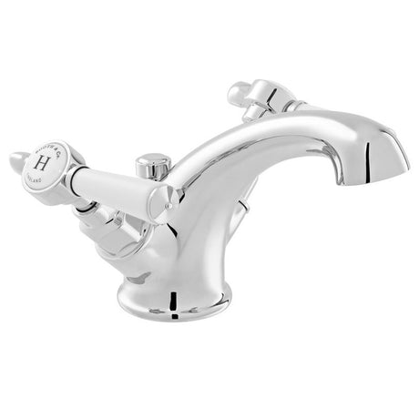 Vado Axbridge Mono Basin Mixer Tap with A Pop Up Basin Waste - Polished Chrome - BC-AXB-200-CP