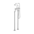Vado Axbridge Lever Handles Freestanding Bath Mixer Tap With Shower Kit - Polished Chrome - BC - AXB - 233 - CP - TAP 'N' SHOWER