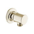 Vado Axbridge Wall Outlet Finished - Bright Nickel - BC-AXB-OUTLET-BN