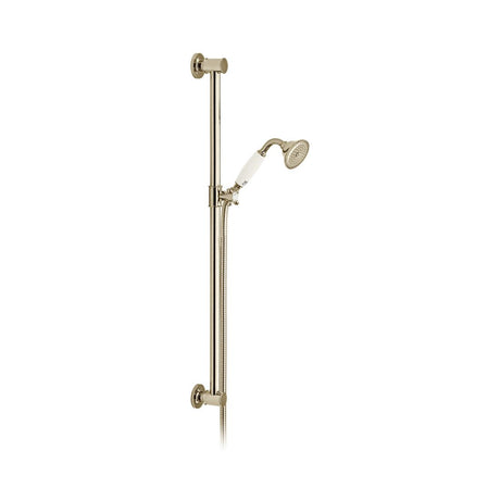 Vado Axbridge Single Function Slide Rail Shower Kit - Bright Nickel - BC-AXB-SFSRK-BN