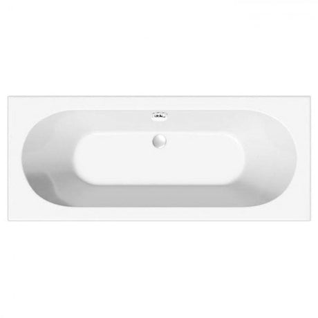 BC Designs Lambert 0 Tap Hole Rectangular Double Ended Bath 1700mm x 700mm - White - BAI032 