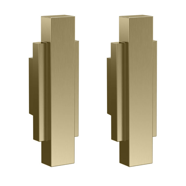 Launde Abbey Victrion Furniture Handles Set of 2 - Brushed Gold