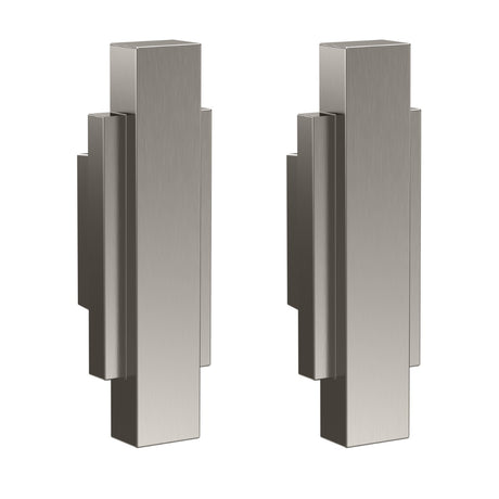 Launde Abbey Victrion Furniture Handles Set of 2 - Brushed Nickel