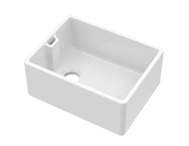 Launde Abbey Fireclay Belfast Sink 595 x 455 x 254mm - White