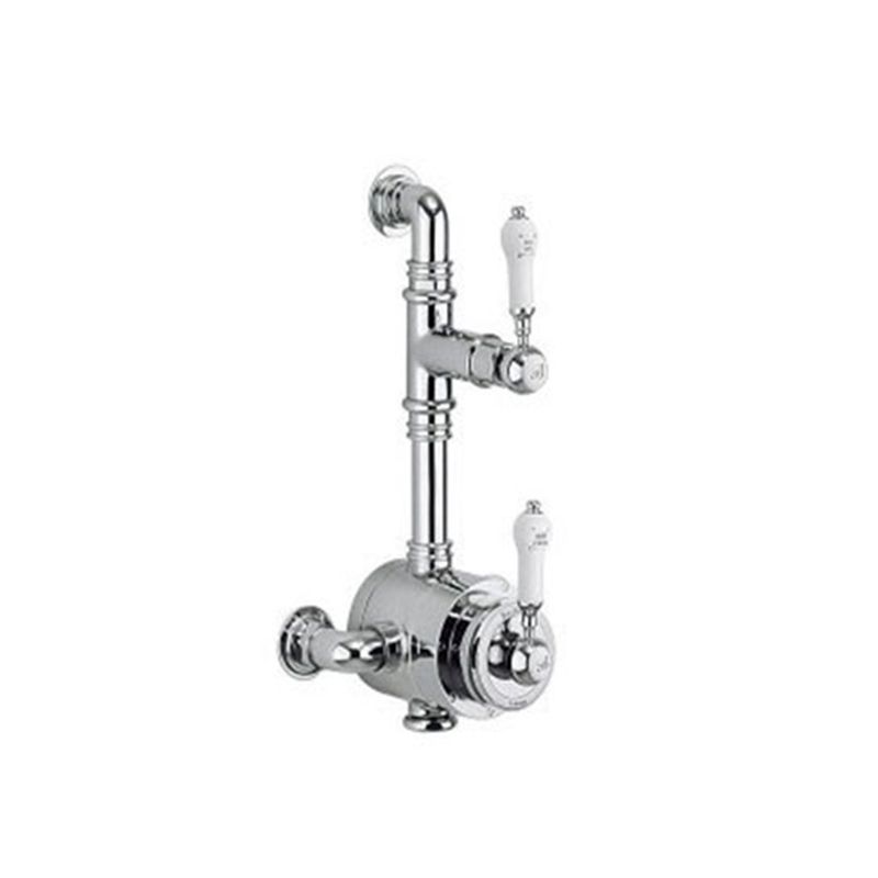 Burlington Stour Chrome Exposed Valve Single Outlet - BF1S - TAP 'N' SHOWER