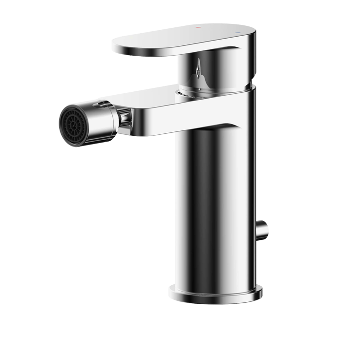 Nuie Binsey Pop-up Waste Mono Bidet Mixer Tap - Chrome - BIN306