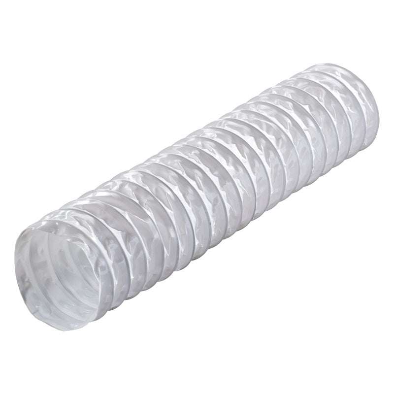 Blauberg Blauflex White PVC flexible ducting 150mm diameter 1 meter length
