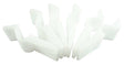 Nuie Bath Panels Gloss White Contemporary Panel Clips - BPC001