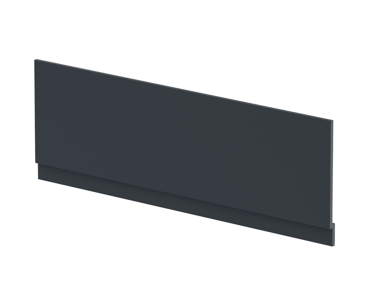 Hudson Reed Bath Front Panel & Plinth 1700mm - Satin Anthracite - BPR1405