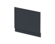 Hudson Reed Juno Bath End Panel & Plinth 750mm Wide - Satin Anthracite - BPR1412