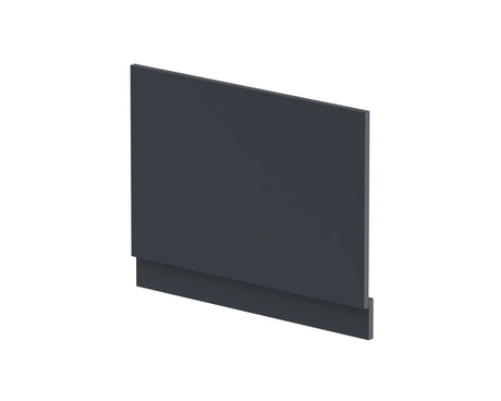 Hudson Reed Juno Bath End Panel & Plinth 750mm Wide - Satin Anthracite - BPR1412