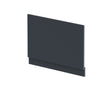 Hudson Reed Juno Bath End Panel 800mm Wide - Satin Anthracite - BPR1413