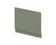 Hudson Reed Juno Bath End Panel & Plinth 750mm Wide - Satin Green - BPR812
