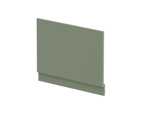 Hudson Reed Juno Bath End Panel & Plinth 750mm Wide - Satin Green - BPR812
