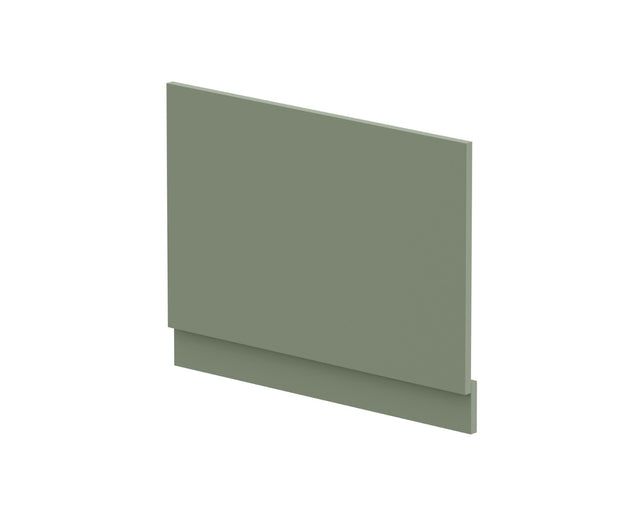 Hudson Reed Juno Bath End Panel & Plinth 750mm Wide - Satin Green - BPR812