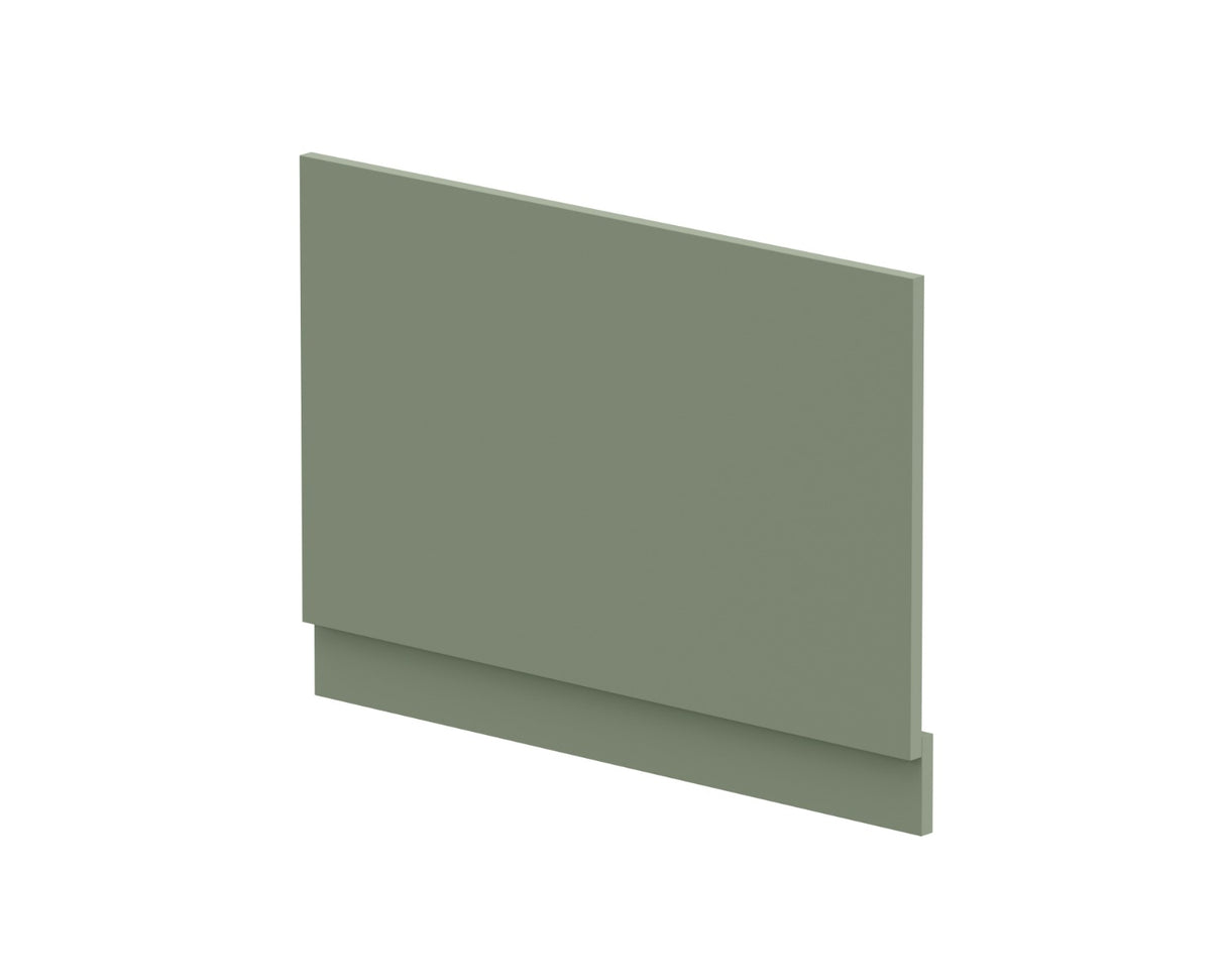 Hudson Reed Juno Bath End Panel 800mm Wide - Satin Green - BPR813