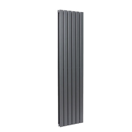 Scudo Bravo Designer Radiator Double 1800mm x 204mm - Anthracite - BRAV1800 - 20D - A - TAP 'N' SHOWER