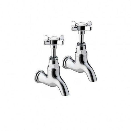 Bristan 1901 Traditional  Bib Kitchen Taps without Upstands - Chrome Plated - N BIB C