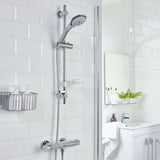 Bristan Artisan FastFit Modern Bar Mixer Shower with Multi Mode Shower Kit - Chrome -  AR2 SHXMTFF C