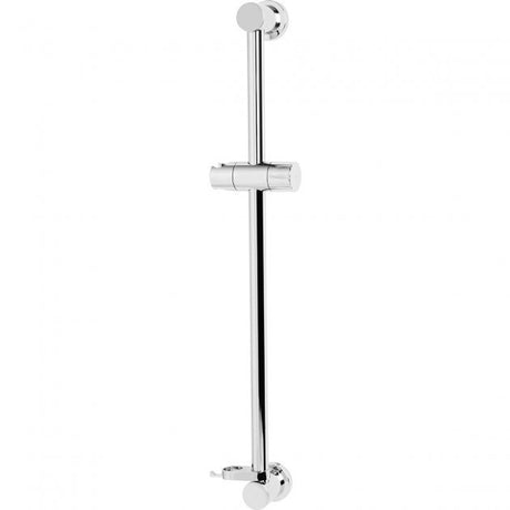 Bristan Contemporary Casino Riser Rail with Fixed Position Bracket - Chrome - CAS RRAIL01 C
