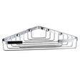 Bristan Domestic Open Front Corner Fixed Wire Basket - Chrome - COMP BASK05 C
