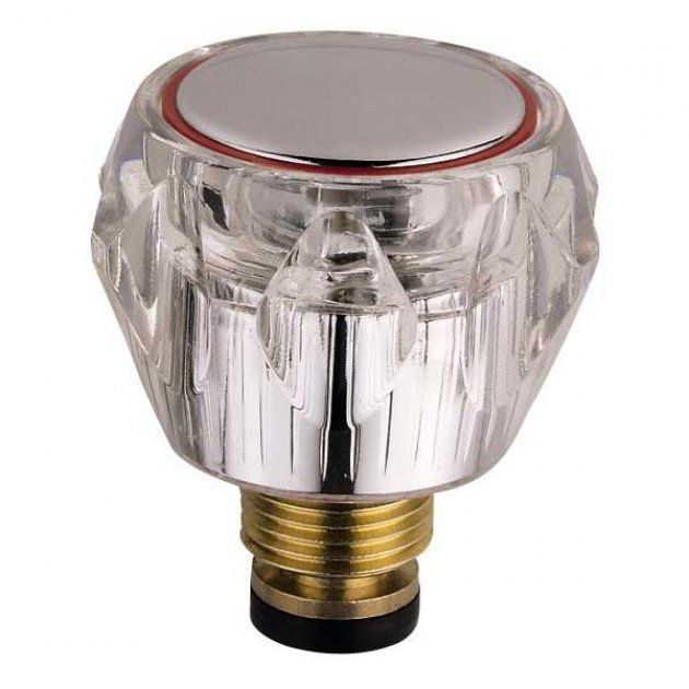 Bristan Contemporary Basin Tap Reviver with Acrylic Handles - Clear Acrylic - R 1/2 AC