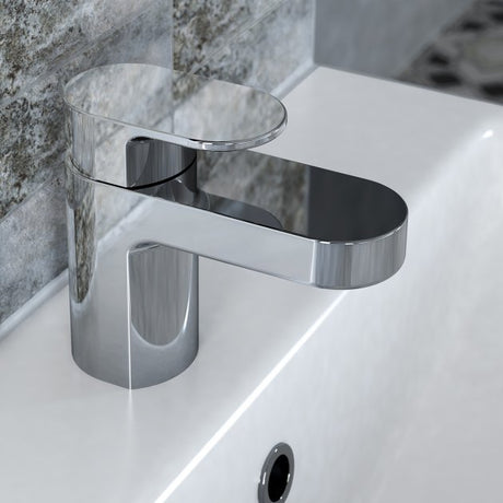 Bristan Frenzy Modern Clicker Waste Basin Mixer Tap - Chrome - FRZ BAS C
