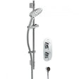 Bristan Hourglass Modern Dual Concealed Thermostatic Mixer Shower with Shower Kit - HOURGLASS SHWR PK